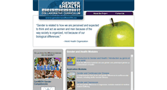Desktop Screenshot of genderandhealth.ca